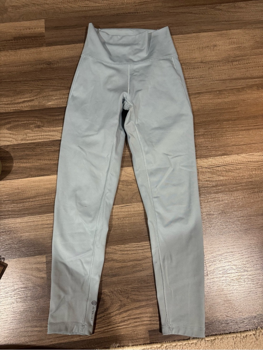adidas Light Gray High-Rise Leggings
